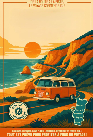affiche combi trip site